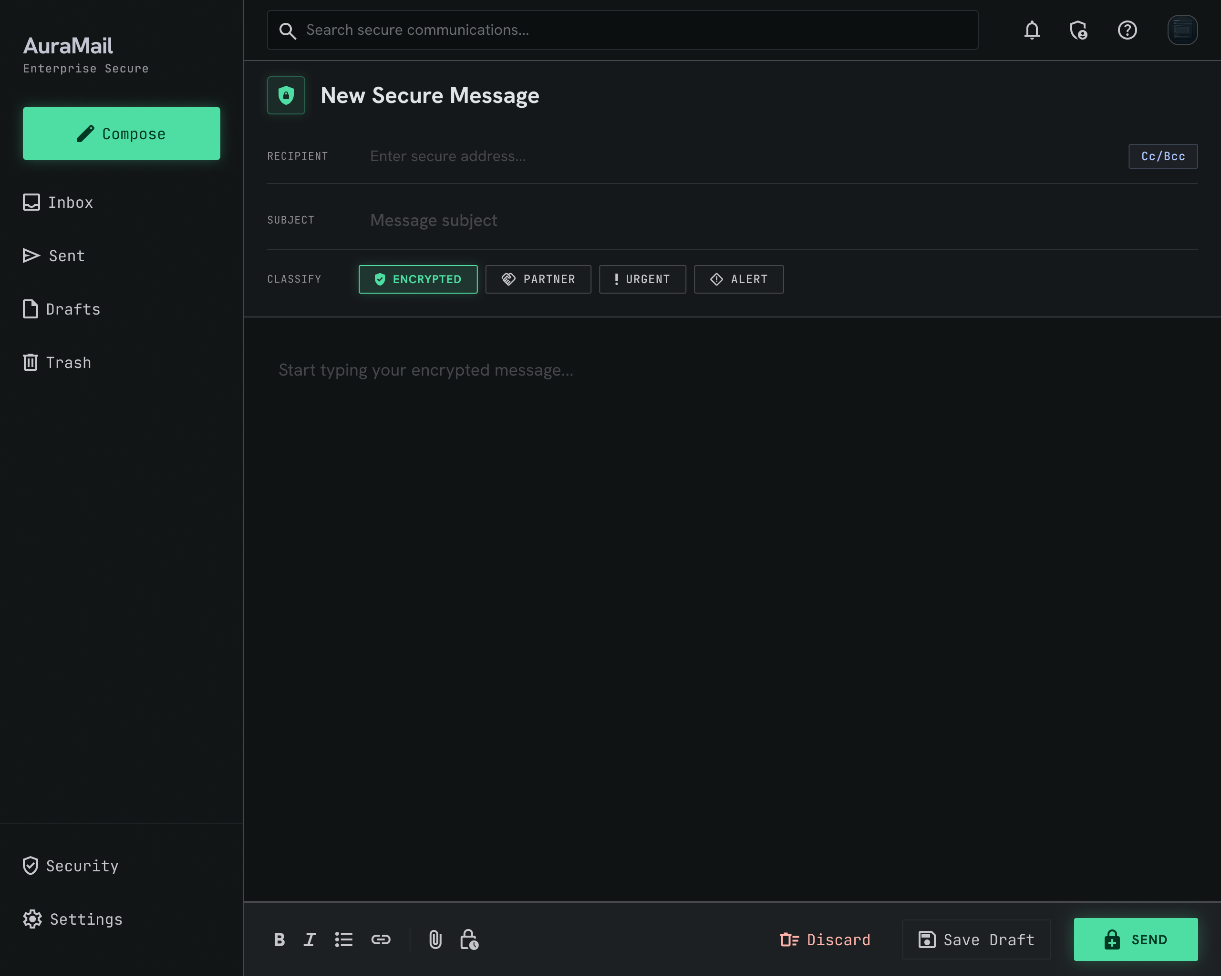 AuraMail preview